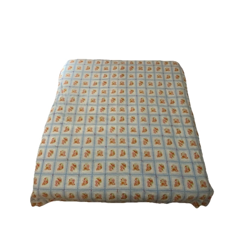 Vintage 80’s Strawberry Shortcake Handmade Blanket